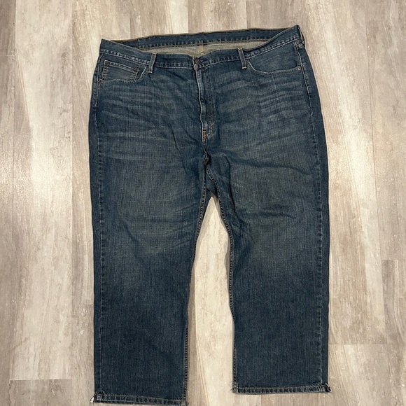 Levis Mens 559 Relaxed Straight Fit Blue Jeans size 48x30 Cotton Denim Pants - Picture 1 of 7